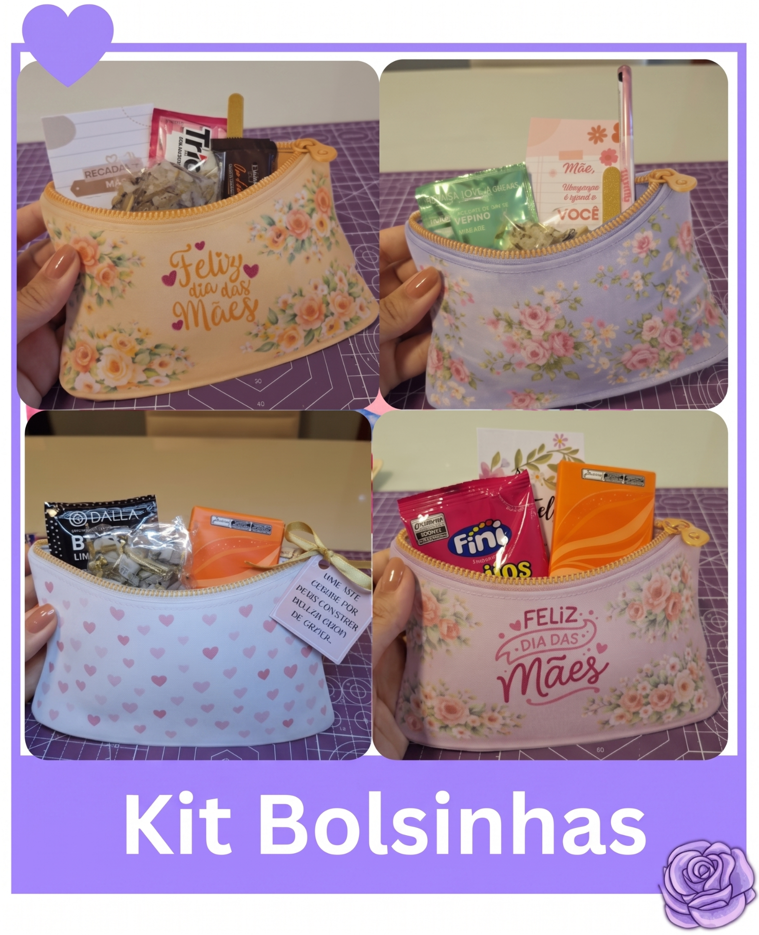 Kit Bolsinhas de Papel